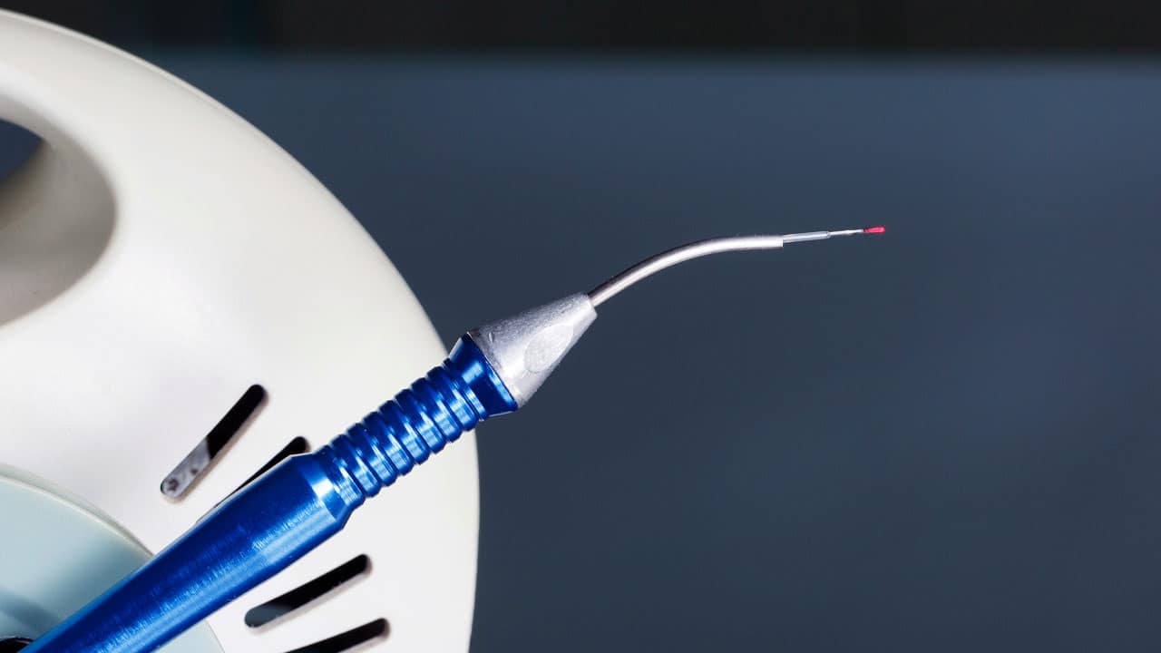 Laser used in dentistry